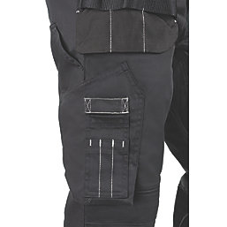 Dickies Holster Universal FLEX  Trousers Black 32" W 34" L