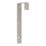 Essentials Over Door Hook Satin Stainless Steel 131mm