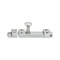 Smith & Locke Flat Door Bolt Polished Chrome 60mm