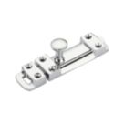 Smith & Locke Flat Door Bolt Polished Chrome 60mm