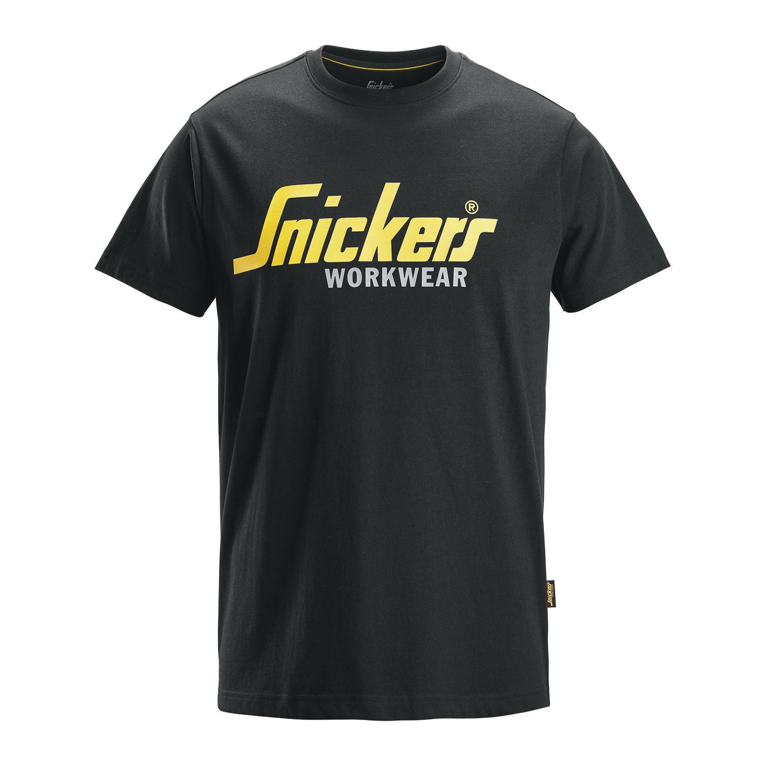 Snickers 2586 Short Sleeve T-Shirt Black Large 43" Chest (128TV)