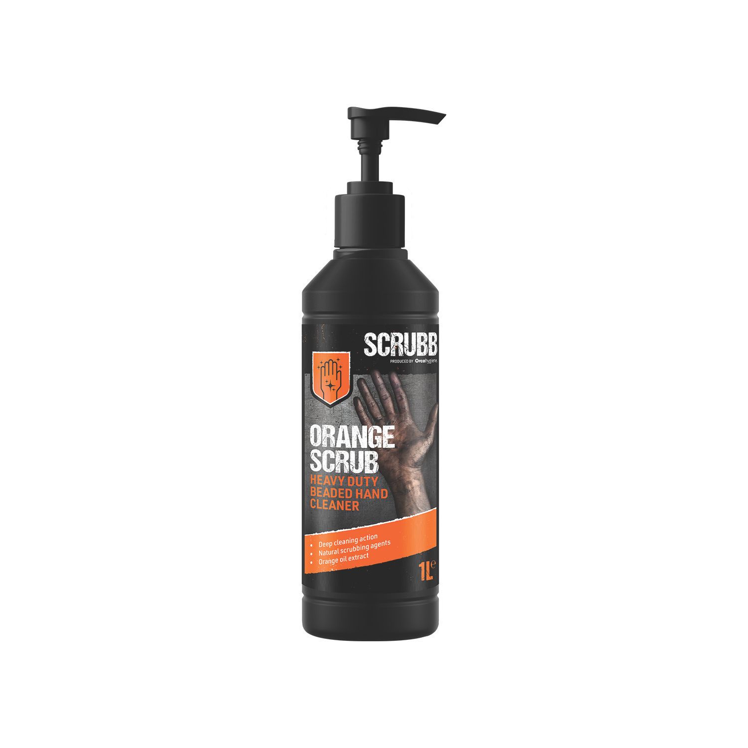 Scrubb Orange Scrub Hand Cleaner 1Ltr (128VE)