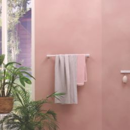 Hansgrohe AddStoris Bath Towel Rail Matt White 648mm x 70mm x 32mm