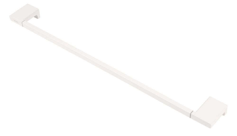 Hansgrohe AddStoris Bath Towel Rail Matt White 648mm x 70mm x 32mm