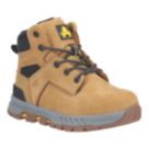 Amblers AS613 Elena Size 6 Womens Honey Water-Resistant Steel Toe Cap Safety Boots