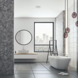 Lithe Audio 9" 50W RMS Wired or Wireless Bluetooth Ceiling Speaker Kit 30m White Grille