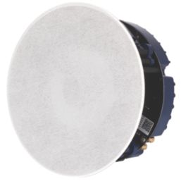 Lithe Audio 9" 50W RMS Wired or Wireless Bluetooth Ceiling Speaker Kit 30m White Grille