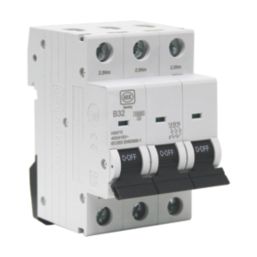MK Sentry  32A 3-Pole B Curve 3-Phase MCB
