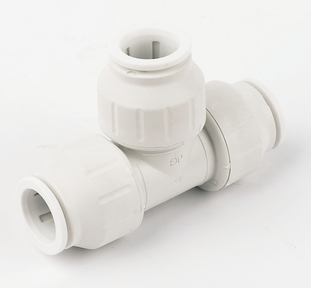 JG Speedfit  Plastic Push-Fit Equal Tee 22mm