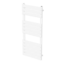 Flomasta Flat Bar 1200mm x 500mm 1897BTU White Vertical Designer Radiator