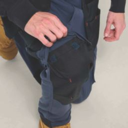 Hard Yakka Toughmaxx Lite Holster Work Trousers Dark Navy 40" W 32.5" L