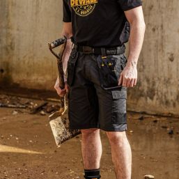 DEWALT Cheverley Stretch Work Shorts Grey 42" W