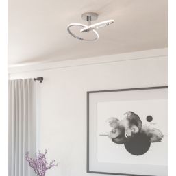 Eglo Congiunti LED Ceiling Light Chrome 12W 1500lm