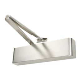 Rutland TS.9206 Fire Rated Overhead Door Closer Satin Nickel