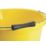 Red Gorilla  Polyethylene Bucket Yellow 15Ltr