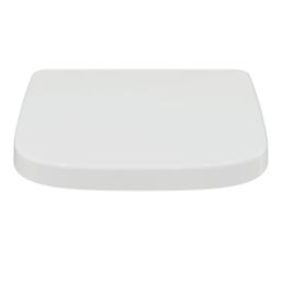 Ideal Standard i.life A Soft-Close with Quick-Release Toilet Seat & Cover Duraplast White