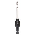 Starrett A1E Hex Shank Multi-Material Arbor with 92mm Pilot Drill