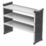 Van Guard  Universal Trade Van Racking Unit (3 Straight Shelves) 1250mm x 381mm x 1009mm