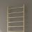 Reina 800mm x 500mm 779BTU Brass Flat Designer Towel Radiator