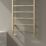Reina 800mm x 500mm 779BTU Brass Flat Designer Towel Radiator