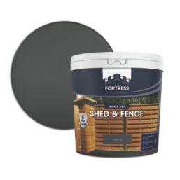Fortress  9Ltr Charcoal Shed & Fence Stain