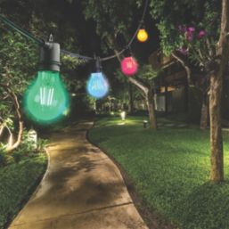 Sylvania Helios Chroma E27 A60 Multi Colour LED Light Bulb 4W 4 Pack