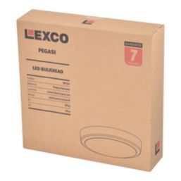 Lexco Pegasi Indoor & Outdoor Round LED Bulkhead White 16W 1200-1900lm