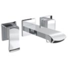 Bristan Descent Wall-Mounted Basin Mixer Tap Chrome