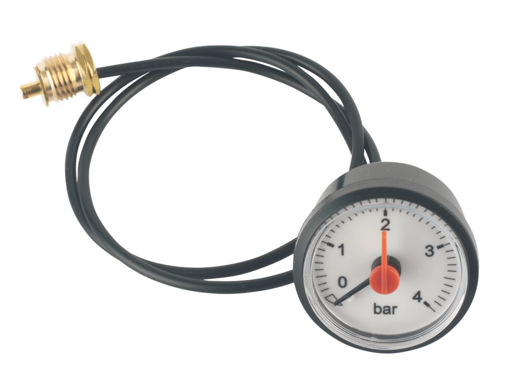 Baxi S62733 Gauge Pressure with Capillary Screwfix