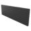 Ximax Oceanus Duplex 595mm x 1800mm 5922BTU Black Horizontal Designer Radiator