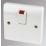 MK Logic Plus 20A 1-Gang DP Control Switch White with Neon