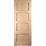 Jeld-Wen  Unfinished Oak Veneer Wooden 4-Panel Shaker Internal Fire Door 2040mm x 826mm