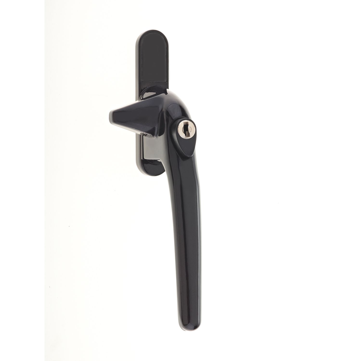 Mila RM Cockspur Right-Handed Window Handle Black (1306P)
