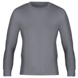 Workforce WFU2600 Long Sleeve Thermal T-Shirt Base Grey X Large 39-41  Chest - Screwfix