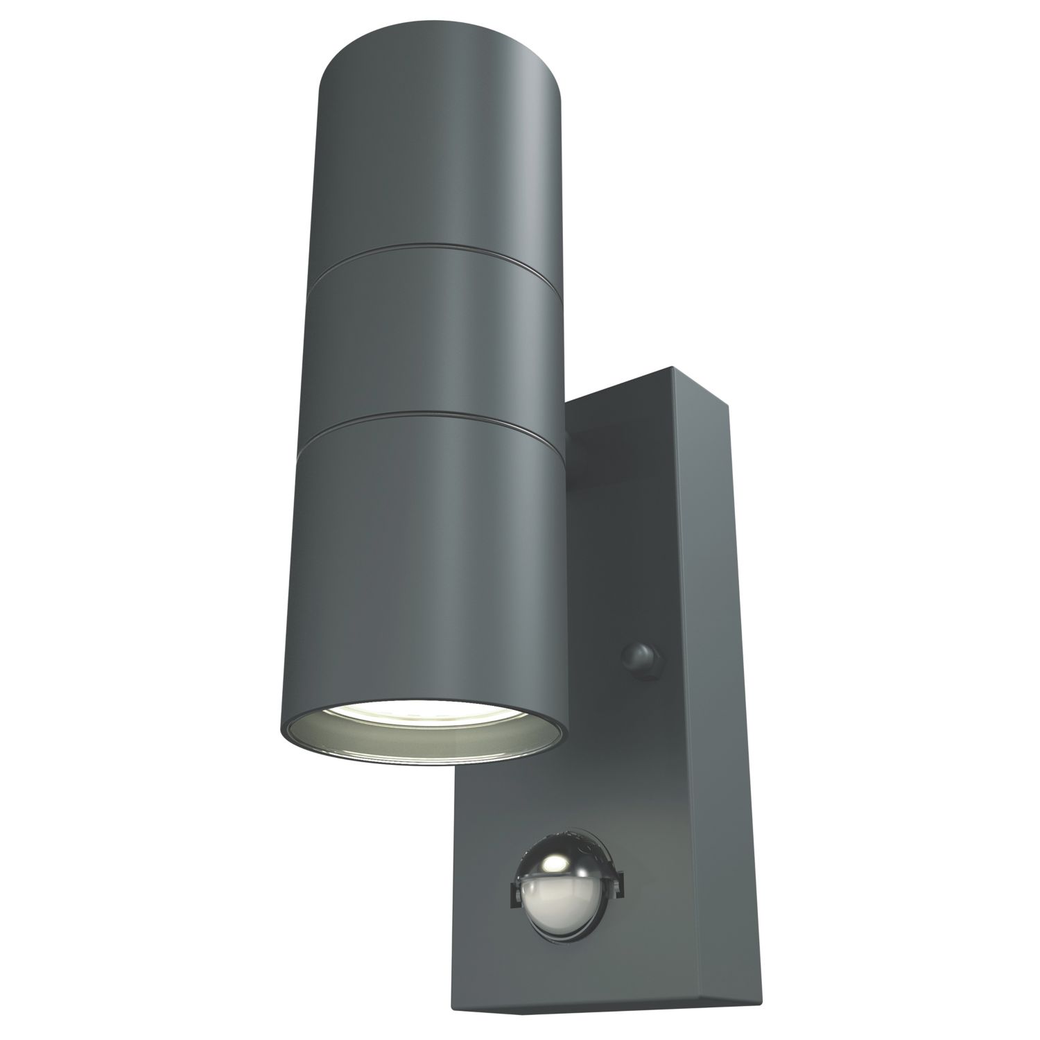4lite Marinus Sleek Outdoor Up/Down Wall Light With PIR Sensor Anthracite (130CJ)