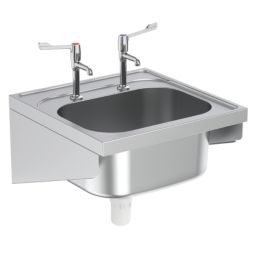 Armitage Shanks Markwik Chrome  224mm Lever 2 Tap Holes Basin Pillar Tap