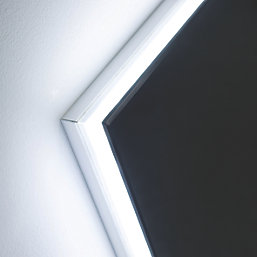 Sensio Eden Rectangular Backlit Bathroom Mirror With 887lm LED Light 900mm x 600mm