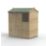 Forest Beckwood 6' x 4' (Nominal) Reverse Apex Shiplap Timber Shed with Base
