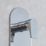 Bristan Hourglass Rear-Fed Concealed Chrome Thermostatic Mixer Shower