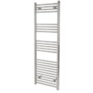 Towelrads 1400mm x 500mm 1356BTU Chrome Flat  Towel Radiator