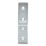 Essentials Angle Bracket Silver 50mm x 50mm x 20mm