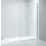 Triton Neo  Frameless Showerwall  Chrome 1400mm x 2015mm