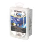 Optimaxx  TX Raised Self Tapping Masonry Screws 6.5mm x 38mm 75 Pack