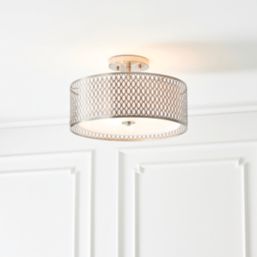 Quay Design Angel Circular Light Satin Nickel