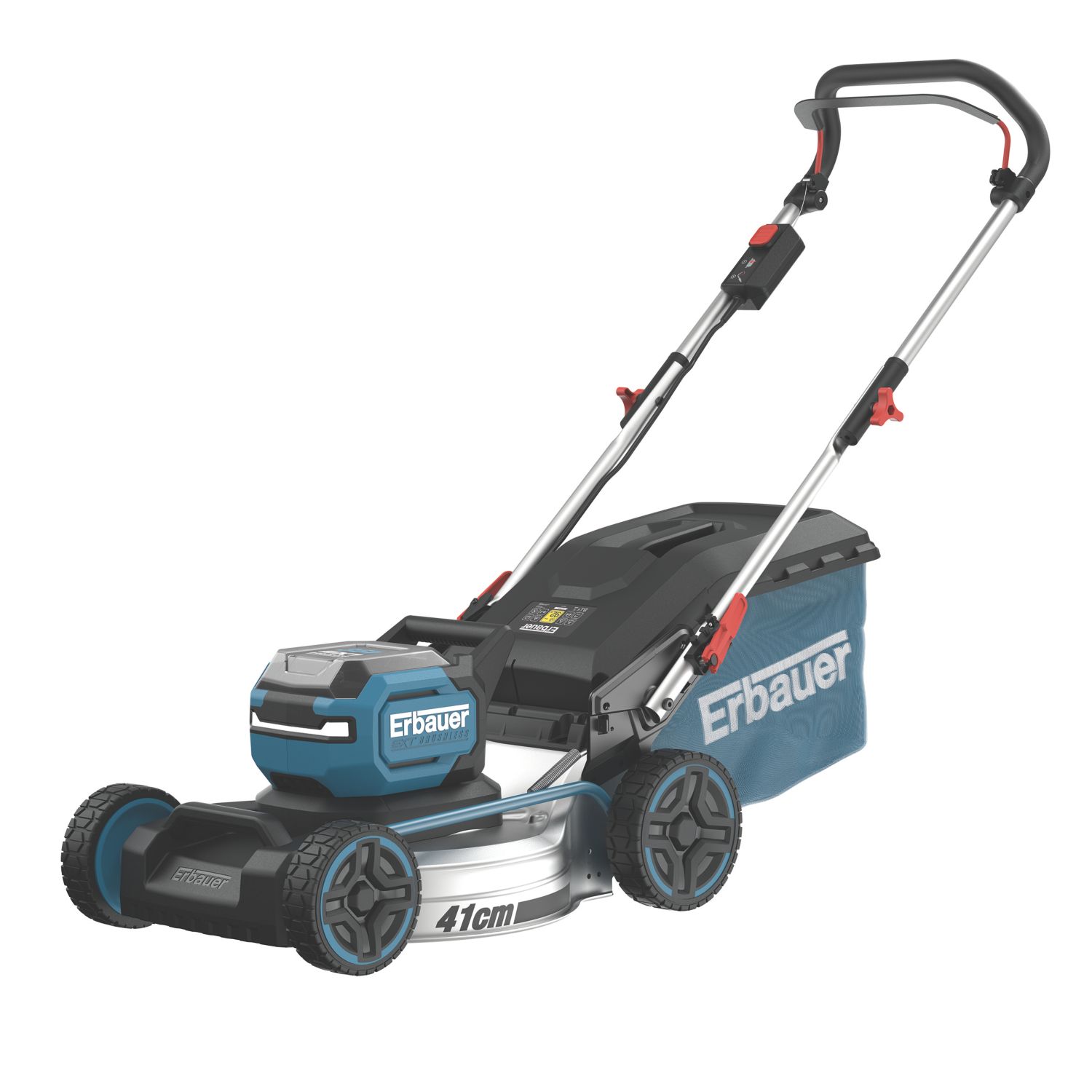 Erbauer 18/36V 1 x 4.0/8.0Ah Li-Ion EXT Brushless Cordless 41cm Lawnmower (130YY)