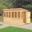Shire Sunpent 10' x 6' (Nominal) Pent Shiplap T&G Timber Shed