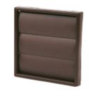 Manrose Flap Vent Brown 100mm x 100mm