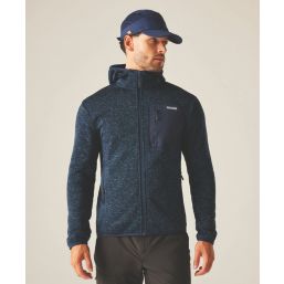 Regatta Hooded Newhill Fleece Moonlight Denim Large 45.6" Chest