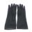 L-PRO  Heavy Duty Rubber Gloves Black Large 5 Pairs
