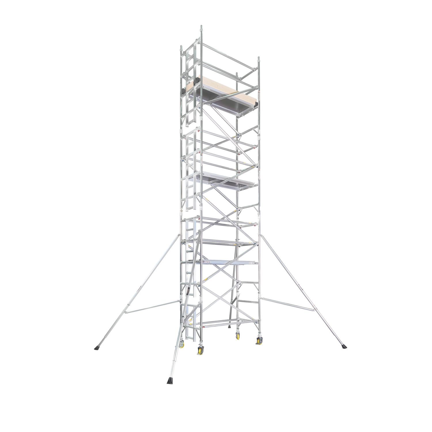 Boss 850 Ladderspan 3T Single Depth Top Grade Aluminium Tower 0.6m x 1.8m x 12.2m (131CJ)